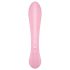 Satisfyer Triple Oh - Genopladelig klitorisvibrator med arm (pink)