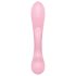 Satisfyer Triple Oh - Genopladelig klitorisvibrator med arm (pink)