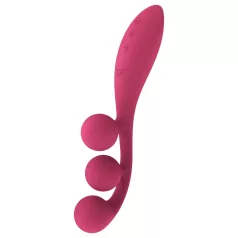   Satisfyer Tri Ball 1 - multifunktionel vibrator - genopladelig - rød