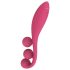 Satisfyer Tri Ball 1 - genopladelig, multifunktionel vibrator (rød)