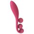 Satisfyer Tri Ball 1 - genopladelig, multifunktionel vibrator (rød)