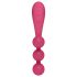 Satisfyer Tri Ball 1 - genopladelig, multifunktionel vibrator (rød)