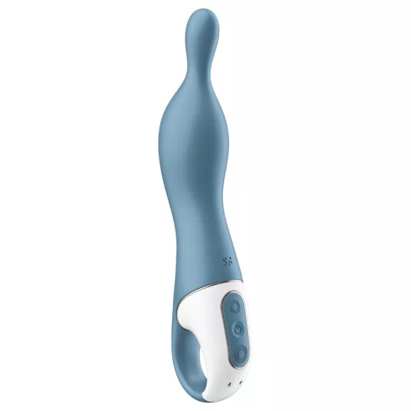 Satisfyer A-Mazing 1 - A-punktsvibrator - genopladelig - blå