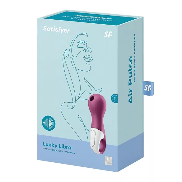Satisfyer Lucky Libra - klitorisstimulator med lufttryksbølger (lilla)