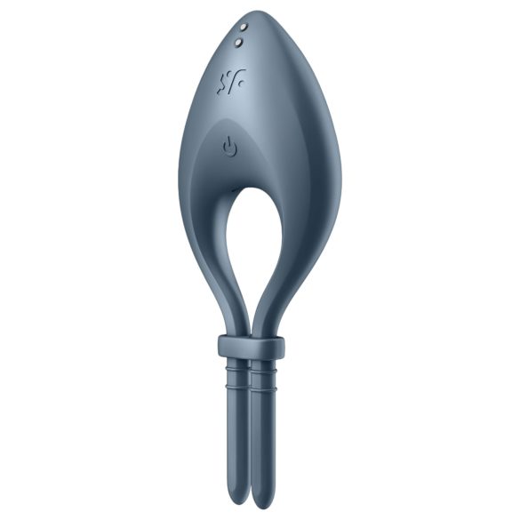 Satisfyer Bullseye - smart vibrationsring (grå)