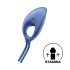 Satisfyer Swordsman - genopladelig, vibrerende penisring (blå)