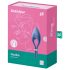 Satisfyer Duelist - genopladelig vibrerende penisring (blå)