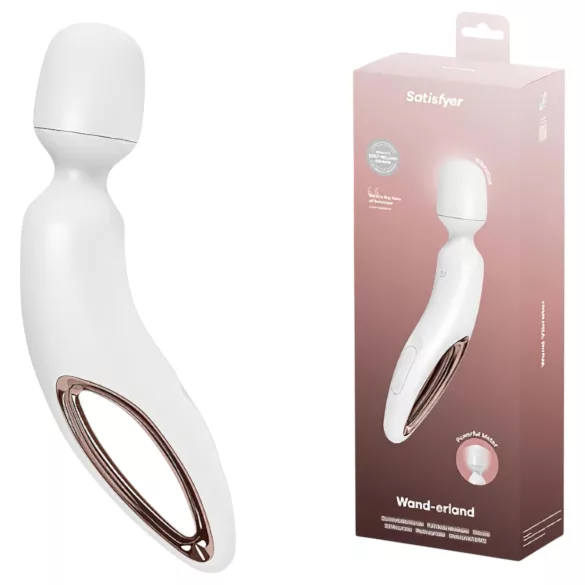 Satisfyer Wand-erland - massage vibrator - hvid