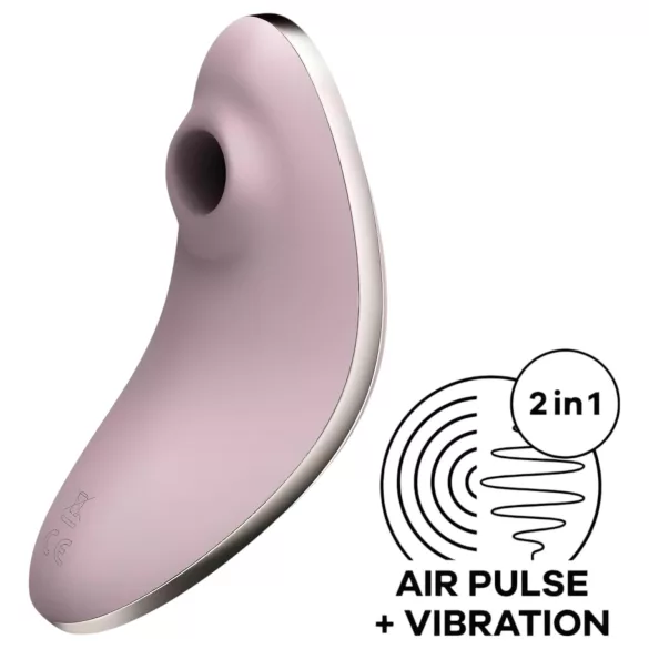 Satisfyer - klitorisvibrator med lufttryksbølger - lilla