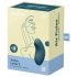 Satisfyer Vulva Lover 2 - Genopladelig luftbølge klitoris vibrator (blå)