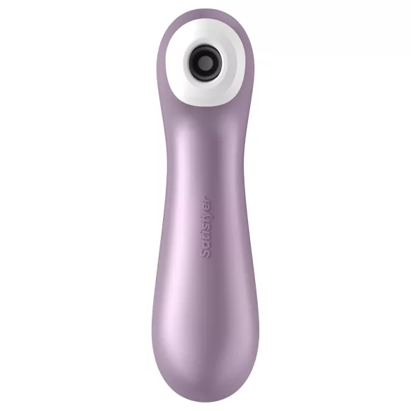 Satisfyer Pro 2+ trykbølge‑klitorisstimulator (lilla)