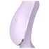 Satisfyer Curvy Trinity 2 - luftbølge 2i1 vibrator (lilla)