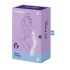 Satisfyer Curvy Trinity 2 - luftbølge 2i1 vibrator (lilla)