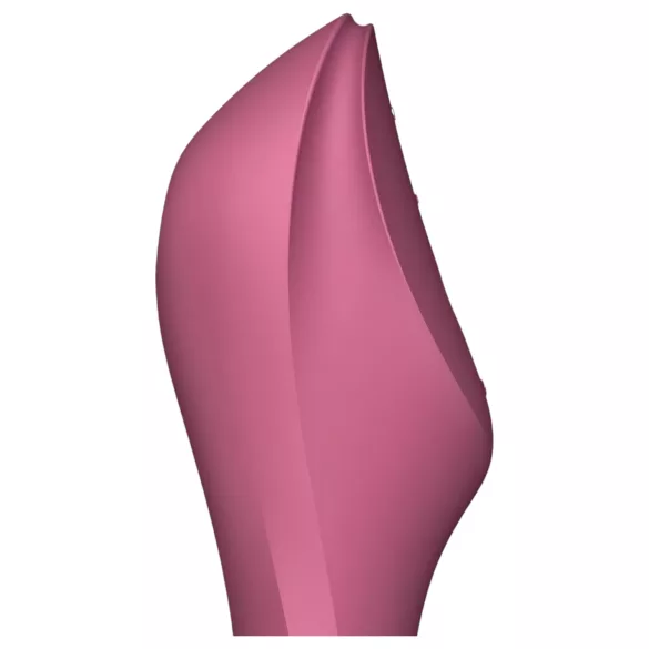 Satisfyer Curvy Trinity 3 - lufttryksvibrator 2i1 - rød