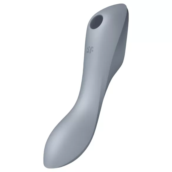 Satisfyer Curvy Trinity 3 - lufttryksvibrator og vibrator 2i1 - grå
