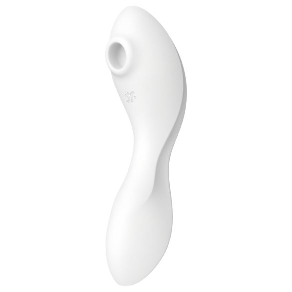 Satisfyer Curvy Trinity 5+ - smart 2-i-1 vibrator (hvid)