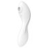 Satisfyer Curvy Trinity 5+ - smart 2-i-1 vibrator (hvid)