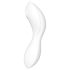 Satisfyer Curvy Trinity 5+ - smart 2-i-1 vibrator (hvid)