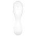 Satisfyer Curvy Trinity 5+ - App-styret 2-i-1 vibrator (hvid)
