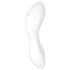 Satisfyer Curvy Trinity 5+ - smart 2-i-1 vibrator (hvid)