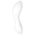 Satisfyer Curvy Trinity 5+ - App-styret 2-i-1 vibrator (hvid)