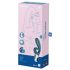Satisfyer Hug Me - smart klitoris-arm vibrator (blå)