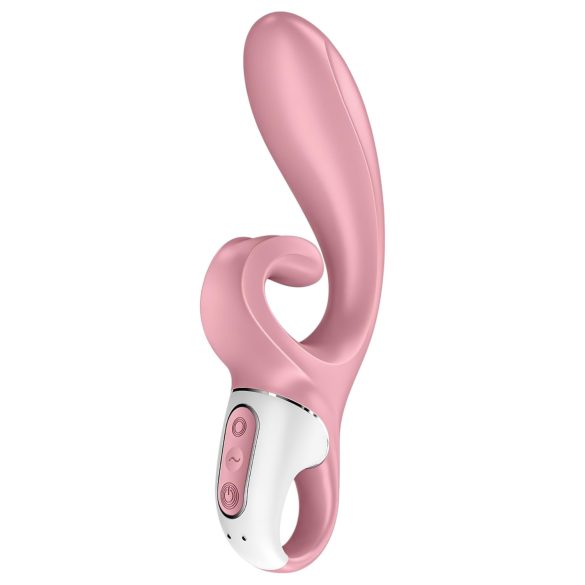 Satisfyer Hug Me - smart klitoris vibrator med arm (pink)