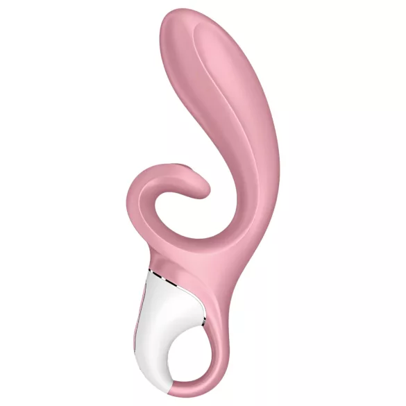 Satisfyer Hug Me - app-styret vibrator med klitorisbøjle (pink)