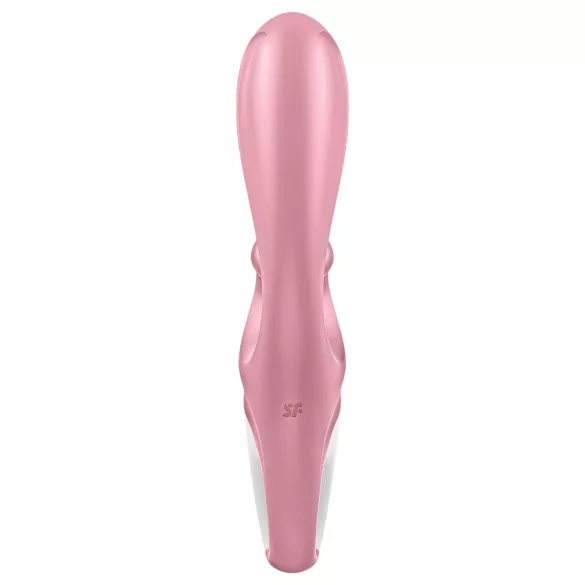Satisfyer Hug Me - app-styret vibrator med klitorisbøjle (pink)