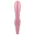 Satisfyer Hug Me - app-styret vibrator med klitorisbøjle (pink)