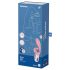 Satisfyer Hug Me - smart klitoris vibrator med arm (pink)