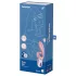 Satisfyer Hug Me - app-styret vibrator med klitorisbøjle (pink)