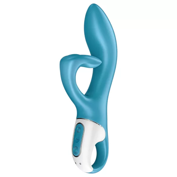 Satisfyer Embrace Me - klitorisvibrator med arm - genopladelig - turkis