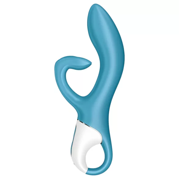 Satisfyer Embrace Me - klitorisvibrator med arm - genopladelig - turkis