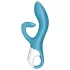 Satisfyer Embrace Me - klitorisvibrator med arm - genopladelig - turkis