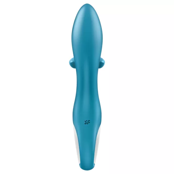 Satisfyer Embrace Me - klitorisvibrator med arm - genopladelig - turkis
