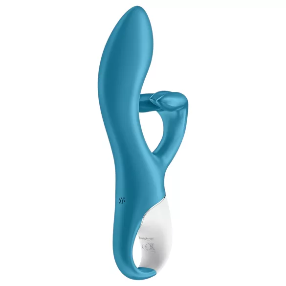 Satisfyer Embrace Me - klitorisvibrator med arm - genopladelig - turkis