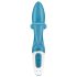 Satisfyer Embrace Me - genopladelig klitorisvibrator (turkis)