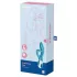 Satisfyer Embrace Me - klitorisvibrator med arm - genopladelig - turkis