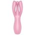 Satisfyer Threesome 3 - Genopladelig Klitoris Vibrator (Pink)