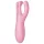 Satisfyer Threesome 4 - App-styret klitorisvibrator (pink)