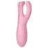 Satisfyer Threesome 4 - App-styret klitorisvibrator (pink)