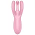 Satisfyer Threesome 4 - App-styret klitorisvibrator (pink)