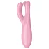 Satisfyer Threesome 4 - App-styret klitorisvibrator (pink)
