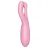 Satisfyer Threesome 4 - App-styret klitorisvibrator (pink)