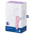 Satisfyer Threesome 4 - App-styret klitorisvibrator (pink)