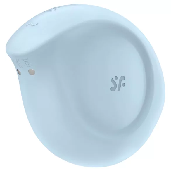 Satisfyer - klitorisvibrator med trykbølger - blå