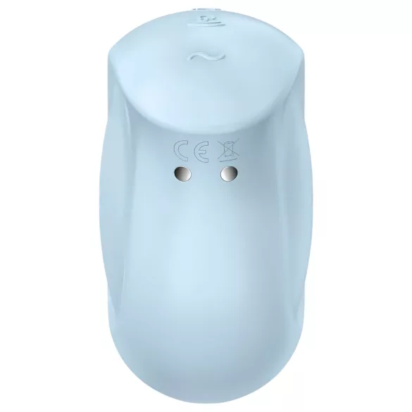Satisfyer - klitorisvibrator med trykbølger - blå