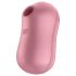 Satisfyer Cotton Candy - luftbølge klitorisvibrator (koral)