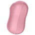 Satisfyer Cotton Candy - luftbølge klitorisvibrator (koral)